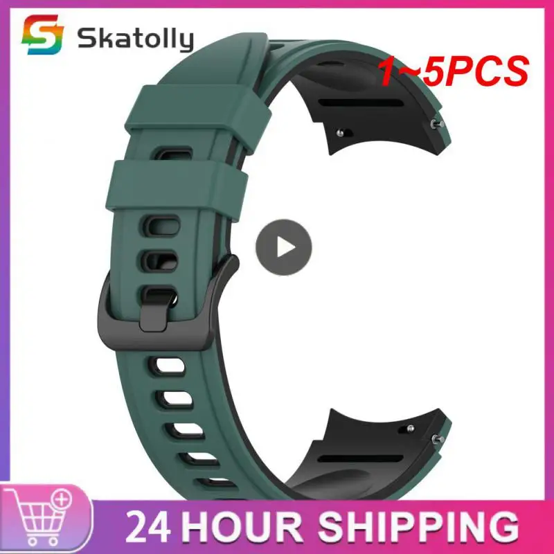 1-5 шт. 22 мм Силиконовый Ремешок для часов Mi Watch Global/MI Watch S1 Active/MI Watch Цветной Спортивный Ремешок Браслет Ремешок для Часов - 0