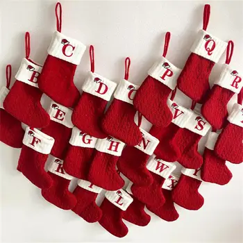 Прекрасные детские шерстяные носки, высококачественные вязаные Рождественские чулки, принадлежности для вечеринок, детские принадлежности, Мягкие вязаные носки