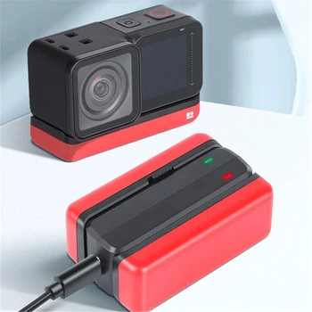 Для аккумулятора 360 ONE R RS Двойное зарядное устройство Концентратор быстрой зарядки для аккумуляторной базы камеры 360 ONE R RS Аксессуары для зарядки