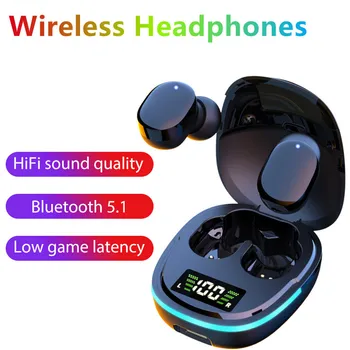 Наушники TWS G9S Bluetooth, беспроводные наушники, Hi-Fi гарнитура, водонепроницаемые спортивные наушники с шумоподавлением и микрофоном для смартфонов