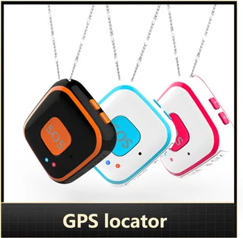 Подвесной Локатор SOS МИНИ-Сигнализация Падения SOS GPS-Трекер Позиционирования