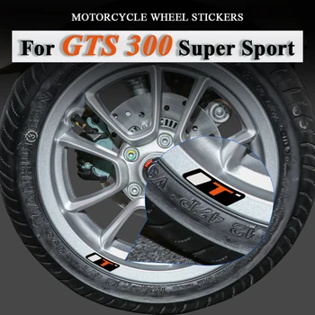 Для Vespa GTS Super Sport 300 2023 GTS125 GTS250 GTS300 GTS300ie 2022 Мотоциклетные Наклейки На Колеса, Светоотражающие Наклейки На Обод, Аксессуары