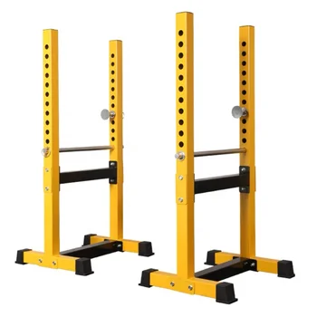 Многофункциональная стойка для приседаний Раздельный жим Лежа Оборудование для домашнего фитнеса Профессиональные стойки для поднятия тяжестей Штанги