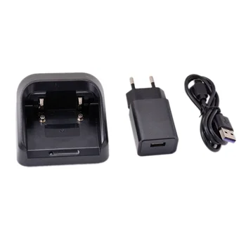 Настольное Зарядное Устройство TYT Base & AC Plug USB-Адаптер для TH UV98 Plus HAM Radio Источник Питания Замена Аксессуара Для Лотка Для Зарядки