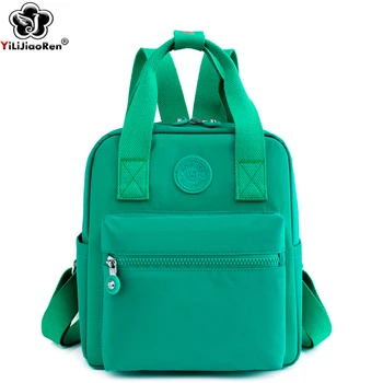 Маленький рюкзак, женские дизайнерские нейлоновые рюкзаки, женский модный водонепроницаемый рюкзак для путешествий, школьная сумка большой емкости для девочек
