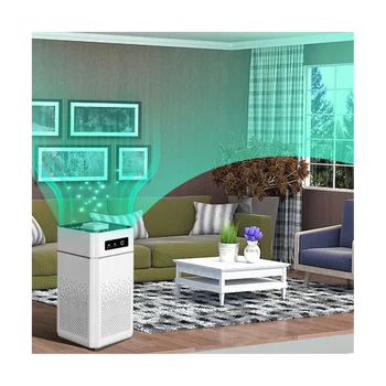 Портативный Очиститель воздуха Ионизатор для удаления негативного запаха дыма Hepa Фильтр Автомобильный Освежитель воздуха для домашней спальни
