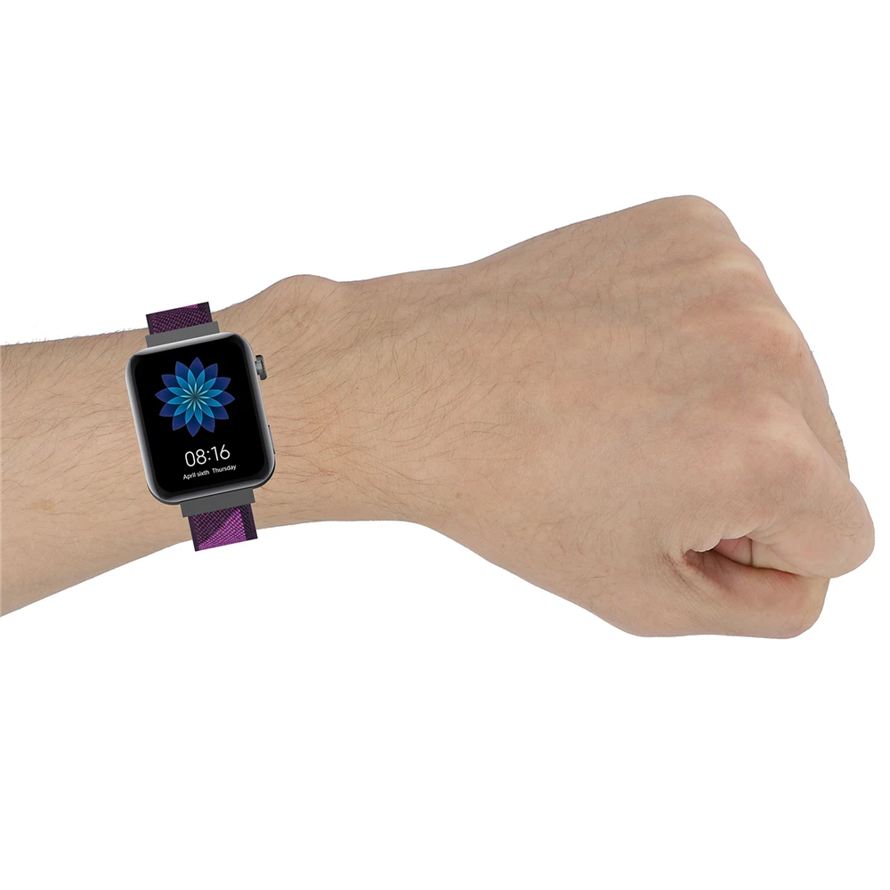 18 мм Тканый Нейлоновый ремешок для часов MI Watch Wristband Ремешок для Garmin Vivomove3S для Fossil для LG Watch Style для Ticwatch - 5