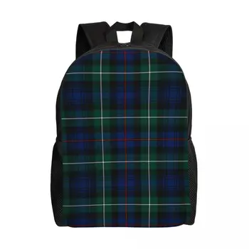 Рюкзаки из шотландки Clan Mackenzie для мужчин и женщин, Школьная сумка для студентов колледжа, подходит для 15-дюймового ноутбука, Сумки для шотландского искусства