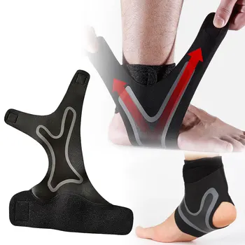 Бандаж для поддержки голеностопного сустава, компрессионный рукав для снятия боли при подошвенном фасциите, обертывание для ног