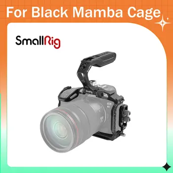 Клетка для камеры SmallRig Black Mamba с зажимом для кабеля HDMI и комплектом верхней ручки для камер Canon EOS R5, R6 и R5 C 3233/3234