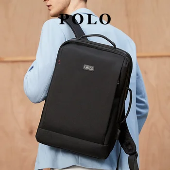 Поло, Деловой Многофункциональный Компьютерный рюкзак, мужской рюкзак для отдыха на природе, зарядка, рюкзак большой емкости, Деловая поездка, Мужчины
