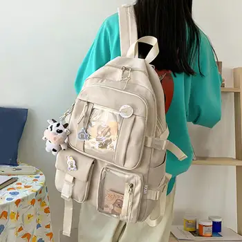 Студенческий рюкзак, школьные сумки для девочки, рюкзак для девочек-подростков, рюкзак в японском корейском стиле, школьная сумка, рюкзаки для студентов