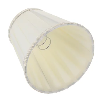 1 шт. тканевый абажур с зажимом на абажуре, плиссированный бочкообразный абажур, сменная крышка фонаря