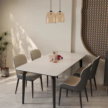 Консольный Набор для Столовой в Скандинавском стиле, Расширяющий Большой Дешевый Роскошный Современный Набор Для Столовой Coffee Muebles Para Casa Furniture HDH