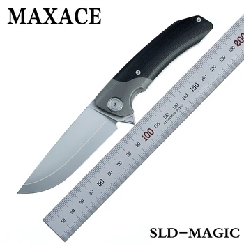 Maxace Kinfe Тактический Складной Нож Для выживания на открытом воздухе SLD-MAGIC/K110 Blade EDC Инструменты Самообороны для Кемпинга