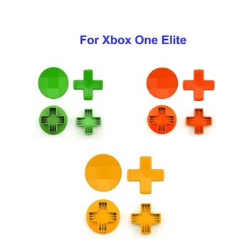 10ШТ запасных частей Металлическая кнопка поперечного рулевого управления для Xbox one elite edition контроллер кнопка геймпада клавиша-накладка