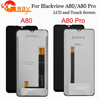 Для Blackview A80 A80S ЖК-дисплей С сенсорным Экраном Дигитайзер В сборе Для Blackview A80 Pro ЖК-дисплей A80 Plus LCD Touch Seonsor