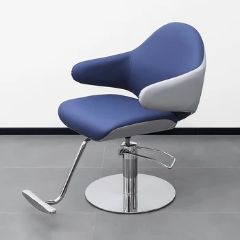 Роскошное вращающееся парикмахерское кресло, кресло для педикюра на колесиках, Маникюрное кресло для парикмахерской, Косметическая мебель для салона Sillon De Barberia CY50BC