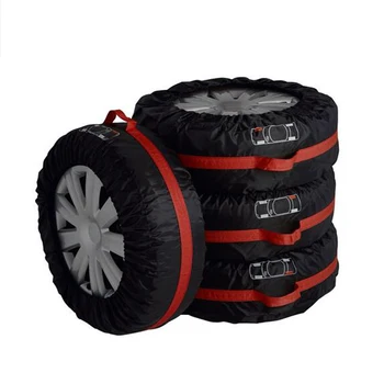 CHIZIYO, 4 шт./компл., чехол для запасного колеса, аксессуары для автомобильных шин из полиэстера, Летняя Зимняя Защитная сумка для хранения шин