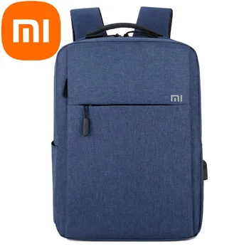 Рюкзак Xiaomi для мужчин и женщин, деловая многофункциональная сумка для компьютера, простой рюкзак USB, рюкзак для путешествий, школьный ранец