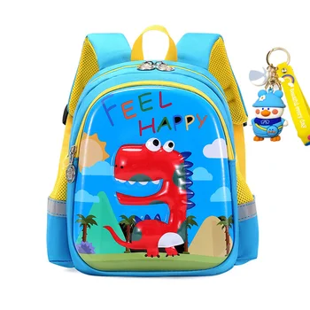 Детский рюкзак с мультяшным динозавром, школьные сумки, Водонепроницаемый рюкзак, рюкзаки для детского сада, сумка для книг для начальной школы, рюкзак для малышей