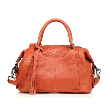 Большие роскошные сумки, женские сумки, дизайнерская винтажная бостонская сумка, женские сумки через плечо из натуральной кожи, женская повседневная сумка Sac