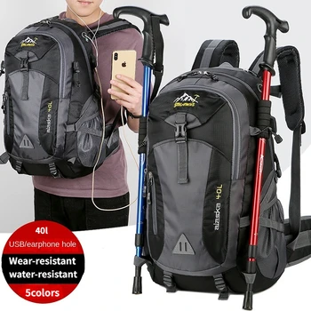Новый мужской рюкзак, нейлоновый Водонепроницаемый Повседневный рюкзак для путешествий на открытом воздухе, Женская Походная сумка для альпинизма, молодежные спортивные сумки