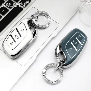 Мягкий TPU 3 кнопки Красочный Чехол Для Дистанционного Ключа Автомобиля Чехол Для Roewe I5 RX3 RX5 2017 2019 Для MG ZS Key Shell Protector Аксессуары