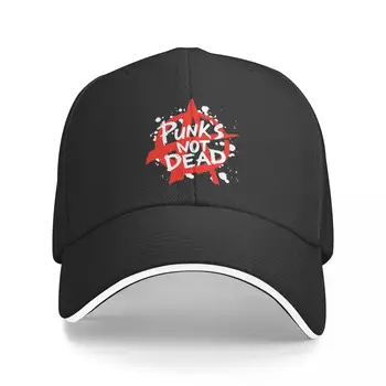 Бейсболка Punks Not Dead в стиле хип-хоп, модные кепки для сэндвичей, Регулируемая шляпа для папы в стиле унисекс на открытом воздухе