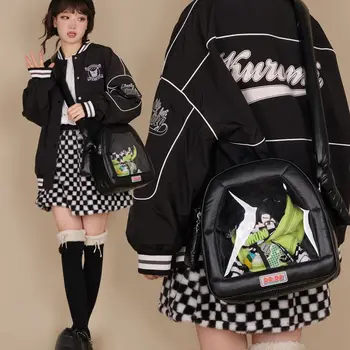Оригинальная универсальная сумка Itabag от Kawaii, модная сумка через плечо, кукольный значок, сумка Ita, Прозрачная сумка, Переносная сумка Harajuku
