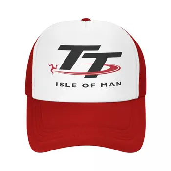Шляпа Дальнобойщика Isle Of Man TT Races, Женская Мужская Персонализированная Регулируемая Бейсболка для мотоциклетного спорта Унисекс, Уличные бейсболки Snapback
