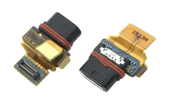 Подлинный Разъем USB-зарядного устройства Гибкий кабель для Sony Xperia Z5 Compact z5 mini E5823 E5803 Замена порта зарядки док-станции Micro Usb