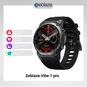 Смарт-часы Zeblaze Vibe 7 Pro, водонепроницаемые часы, Bluetooth-телефон, спортивные часы, режимы, умные часы, мужские часы для телефона Xiaomi
