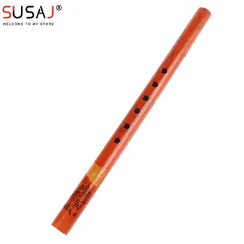 Прочная китайская традиционная флейта Длиной 33 см, бамбуковая Xiao Dizi, Вертикальная бамбуковая флейта, Музыкальный инструмент, оборудование
