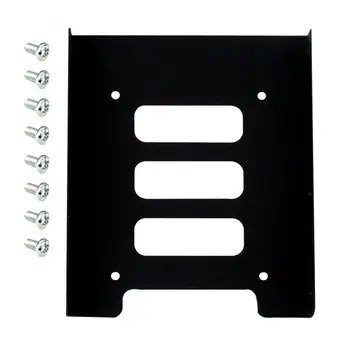 Металлический лоток для жесткого диска 2,5-3,5-дюймового твердотельного накопителя SSD Металлический Монтажный кронштейн для жесткого диска