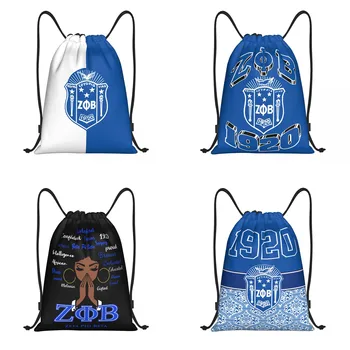 Zeta ZPB Phi Beta Рюкзак на шнурке, спортивная спортивная сумка, Авоська, Спортивный рюкзак, спортивная сумка
