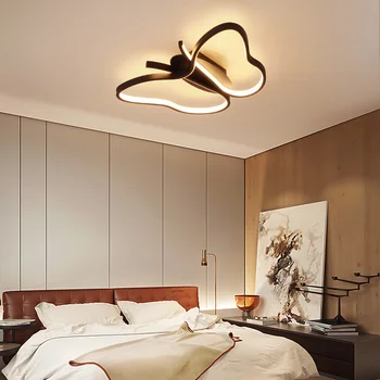 Современные светодиодные потолочные светильники Led Butterfly, монтируемые на поверхность, скандинавское домашнее освещение для спальни, Потолочные светильники для гостиной, освещение