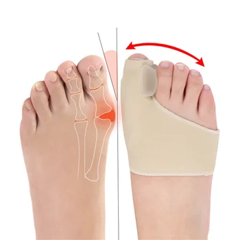 1 Пара Разделителей пальцев стопы, корректор вальгусной деформации Большого пальца стопы, молоток, выпрямитель для ног, Обезболивающие средства для ортопедического педикюра, инструменты для ухода за ногами