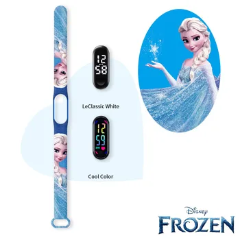 Disney Frozen Anna Elsa, Силиконовый ремешок со Свеном Кристоффом и мультяшным принтом для Xiaomi Watch 3 4 5 6 7, Аксессуары для браслетов с механизмом