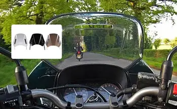 Универсальное лобовое стекло мотоцикла, ветровое стекло мотоцикла, ветровые чехлы, устойчивые к царапинам, Маленькое лобовое стекло для скутера, для велосипедов