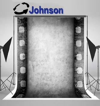 Винтажные черно-белые фоны для фильмов JOHNSON, высококачественная компьютерная печать, фон для вечеринки в фотостудии