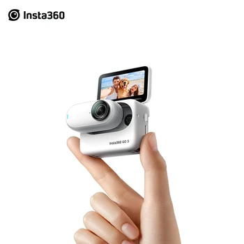 Insta360 GO 3 – Маленькая и легкая экшн-камера, портативная и универсальная, без помощи рук, POV, устанавливается в любом месте, стабилизация