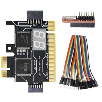 TL631 PRO Универсальный ноутбук PCI Диагностическая карта PCI-E Mini LPC Материнская плата Диагностический Анализатор Тестер отладочных карт