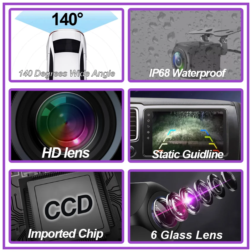 HD CCD Водонепроницаемая Высококачественная Камера заднего Вида Для BMW X3 F25 X4 F26 X5 F15 X6 F16 2011 ~ 2017 Камера с Ручкой Багажника резервная камера - 5