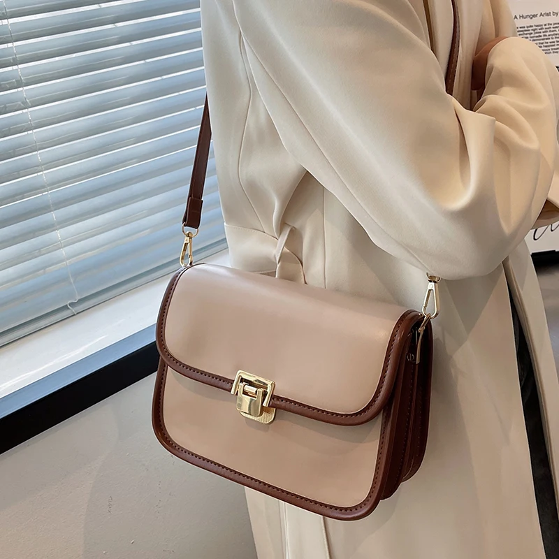 Высококачественная женская маленькая сумка через плечо из искусственной кожи, модные дизайнерские женские сумки через плечо для женщин, повседневные сумки, сумка-мессенджер - 0