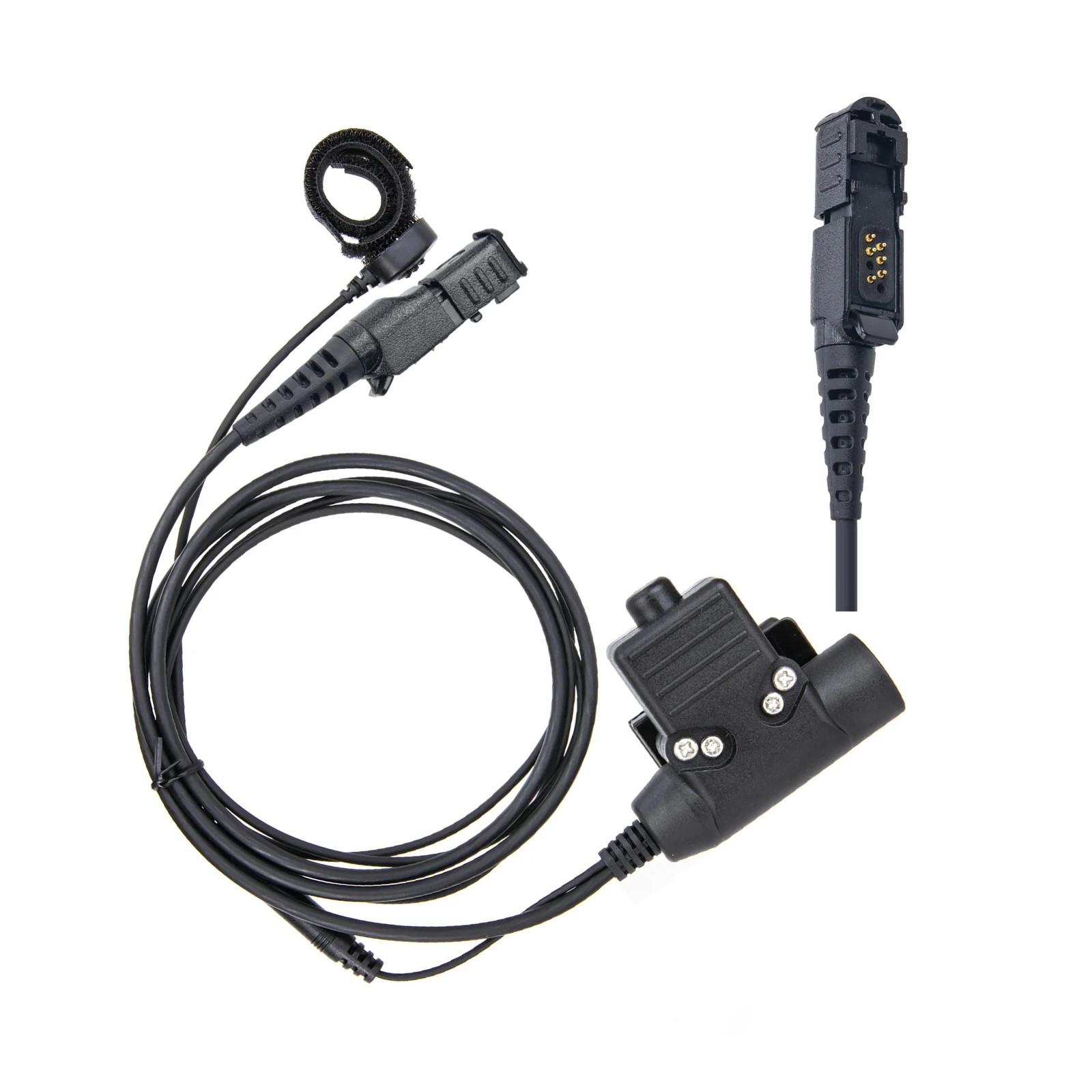 Высокопрочный U94 PTT Пальчиковый Адаптер Микрофона для Портативной Рации XiR P6600 P6620 DP2400 DEP550 MTP3550 MTP3150 Радио - 0