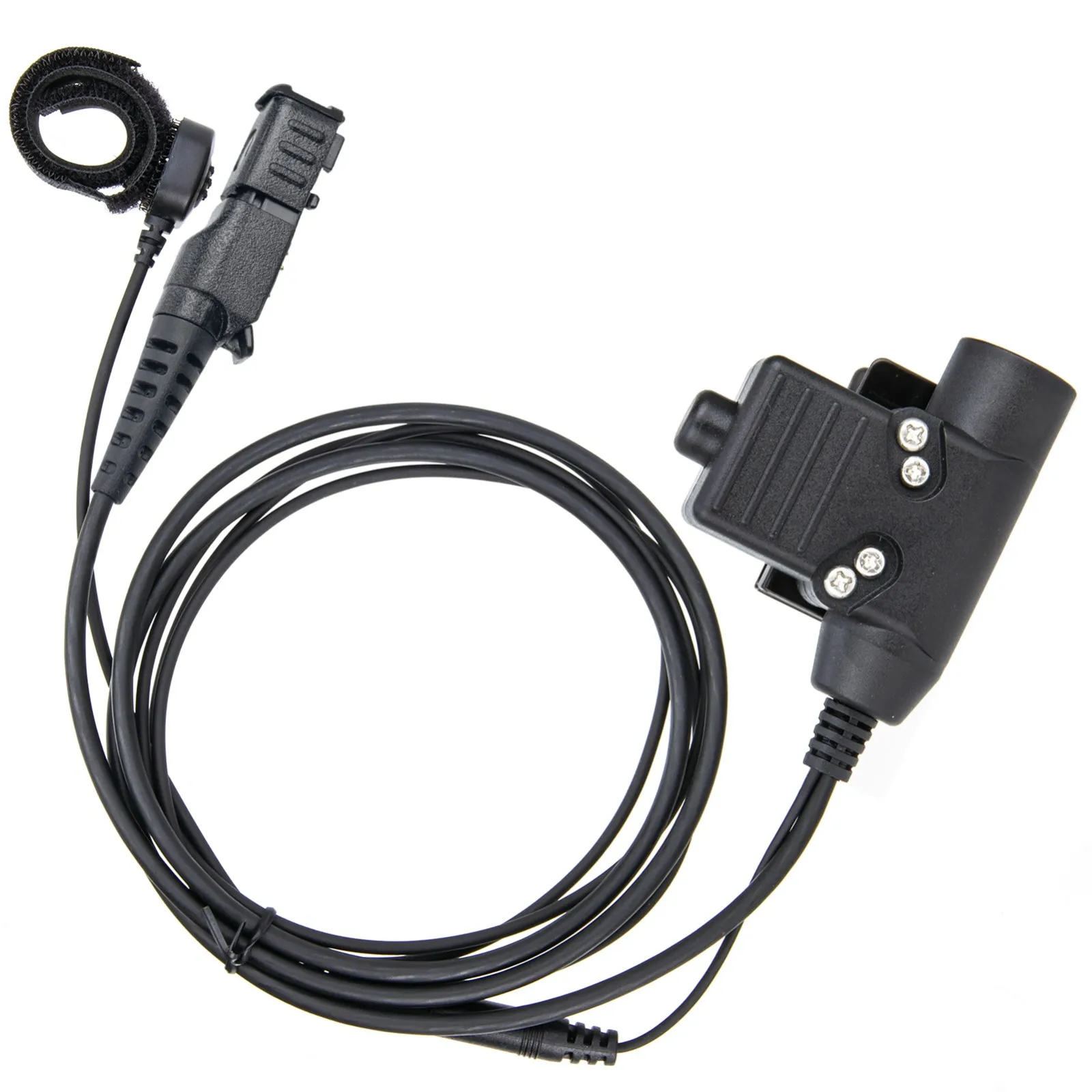 Высокопрочный U94 PTT Пальчиковый Адаптер Микрофона для Портативной Рации XiR P6600 P6620 DP2400 DEP550 MTP3550 MTP3150 Радио - 1