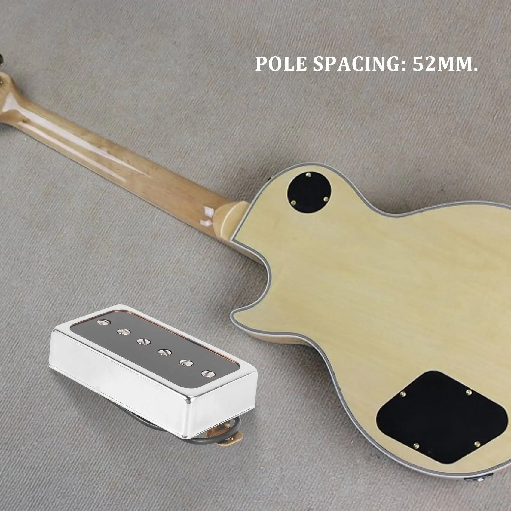 Звукосниматель для электрогитары P90, размер хамбакера, звукосниматель с одной катушкой, гитарные запчасти и аксессуары-Bridge - 2