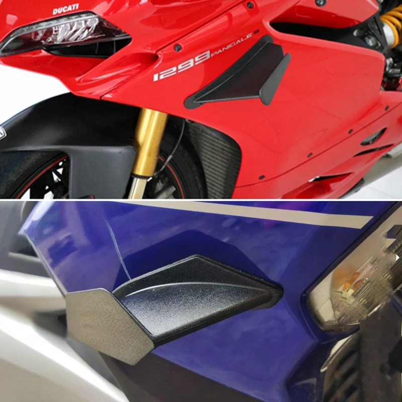 Комплект динамического крыла для мотоцикла, скутера, Аэродинамические накладки на крылышки для Honda Suzuki Yamaha Kawasaki - 3