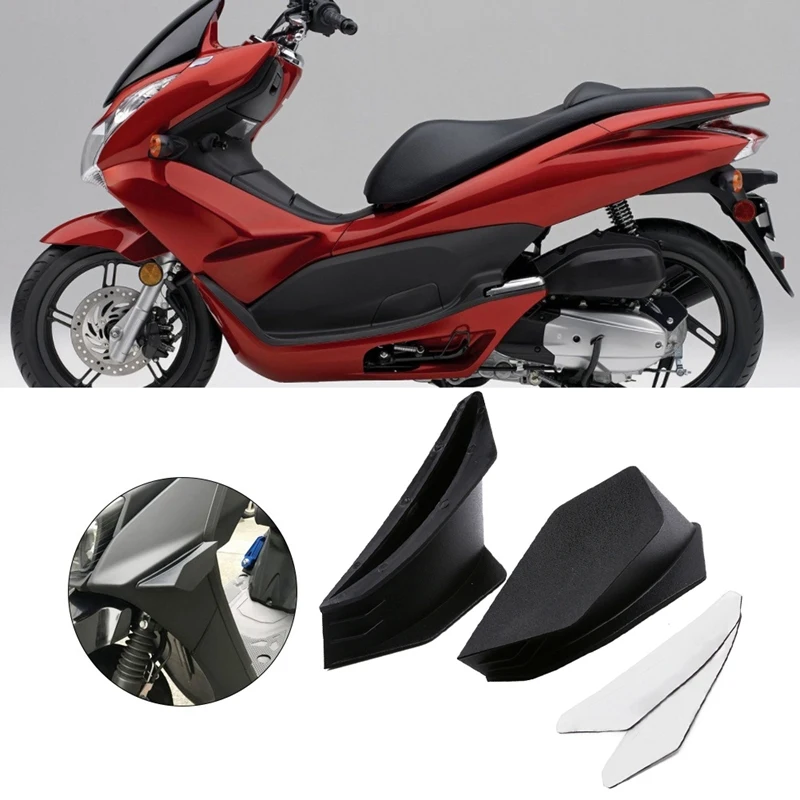 Комплект динамического крыла для мотоцикла, скутера, Аэродинамические накладки на крылышки для Honda Suzuki Yamaha Kawasaki - 4